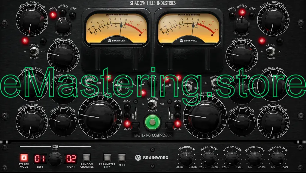 Shadow Hills Class A Mastering Comp