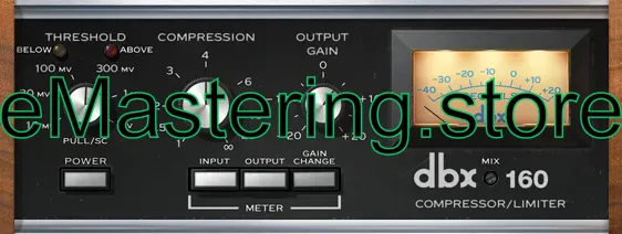 dbx® 160 Compressor / Limiter