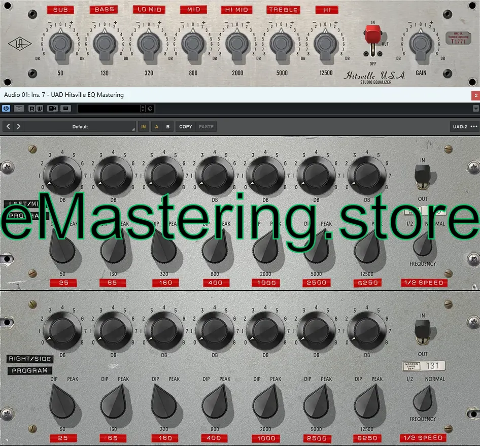 Hitsville eq mastering