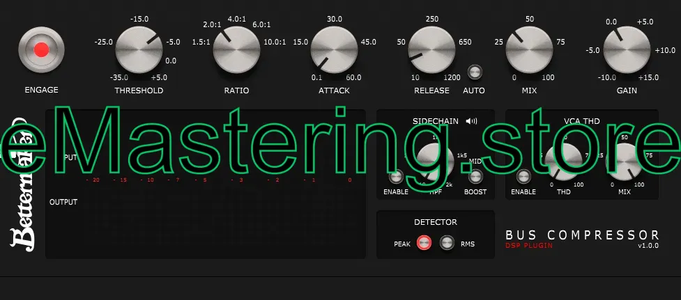 Bettermaker Bus Compressor DSP