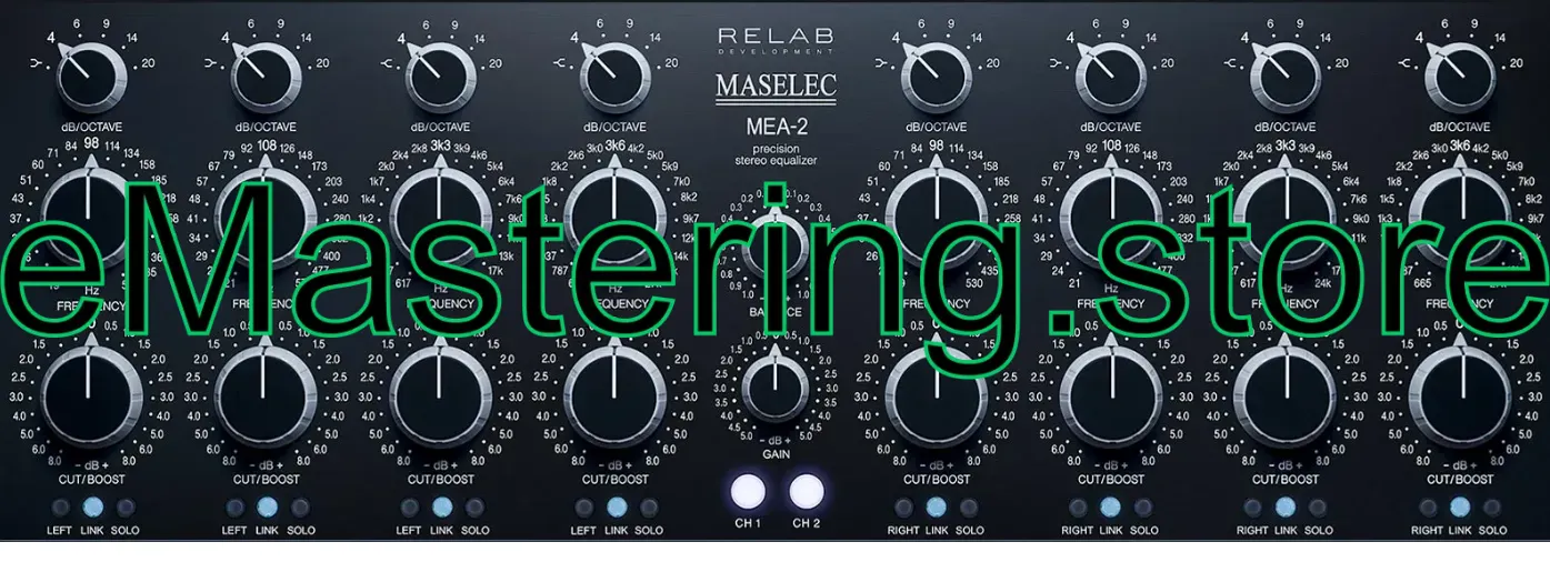 Maselec MEA-2 Precision Stereo EQ