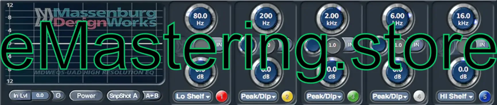 Massenburg MDWEQ5 Parametric EQ
